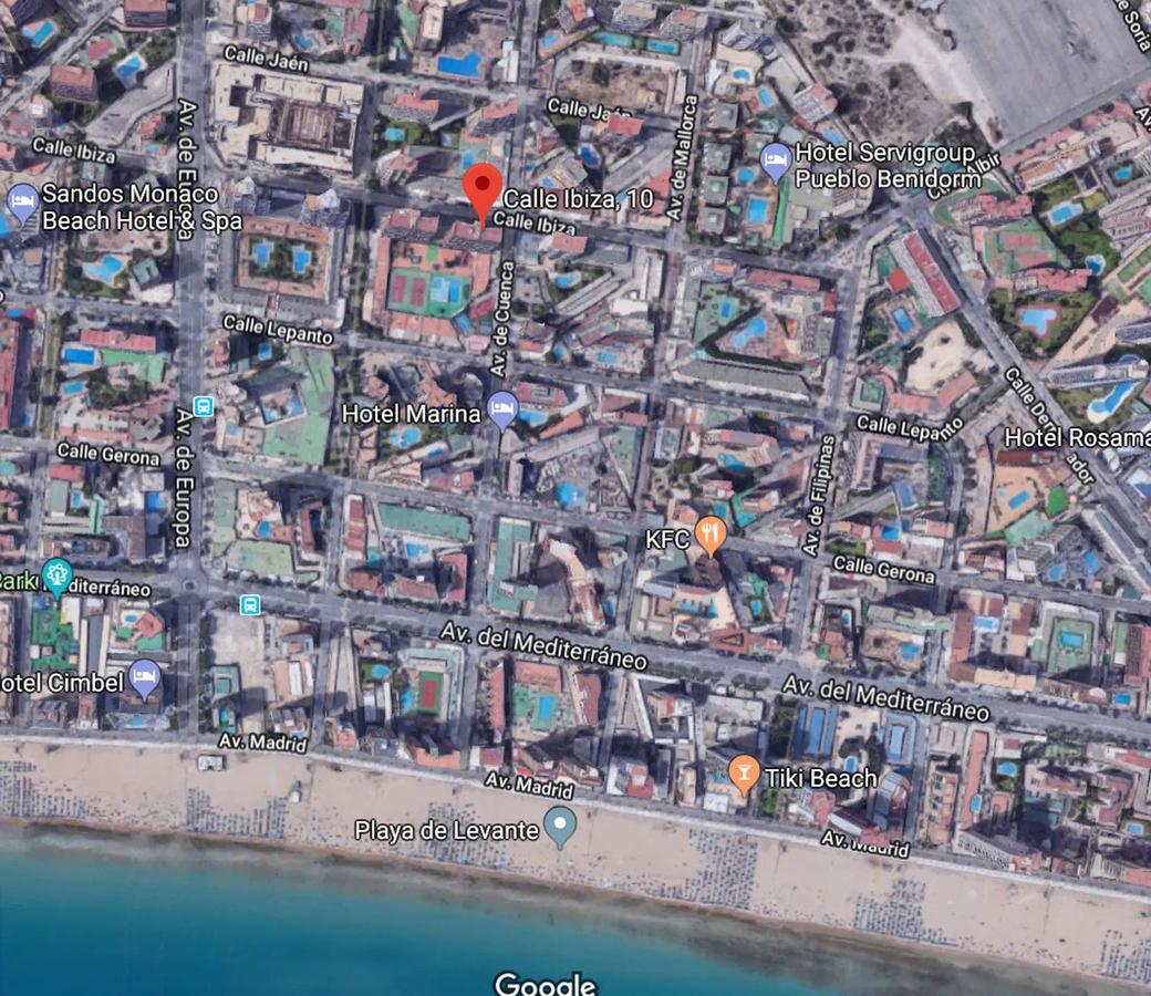 Edificio Gemelos 2 Μπένιντορμ Εξωτερικό φωτογραφία